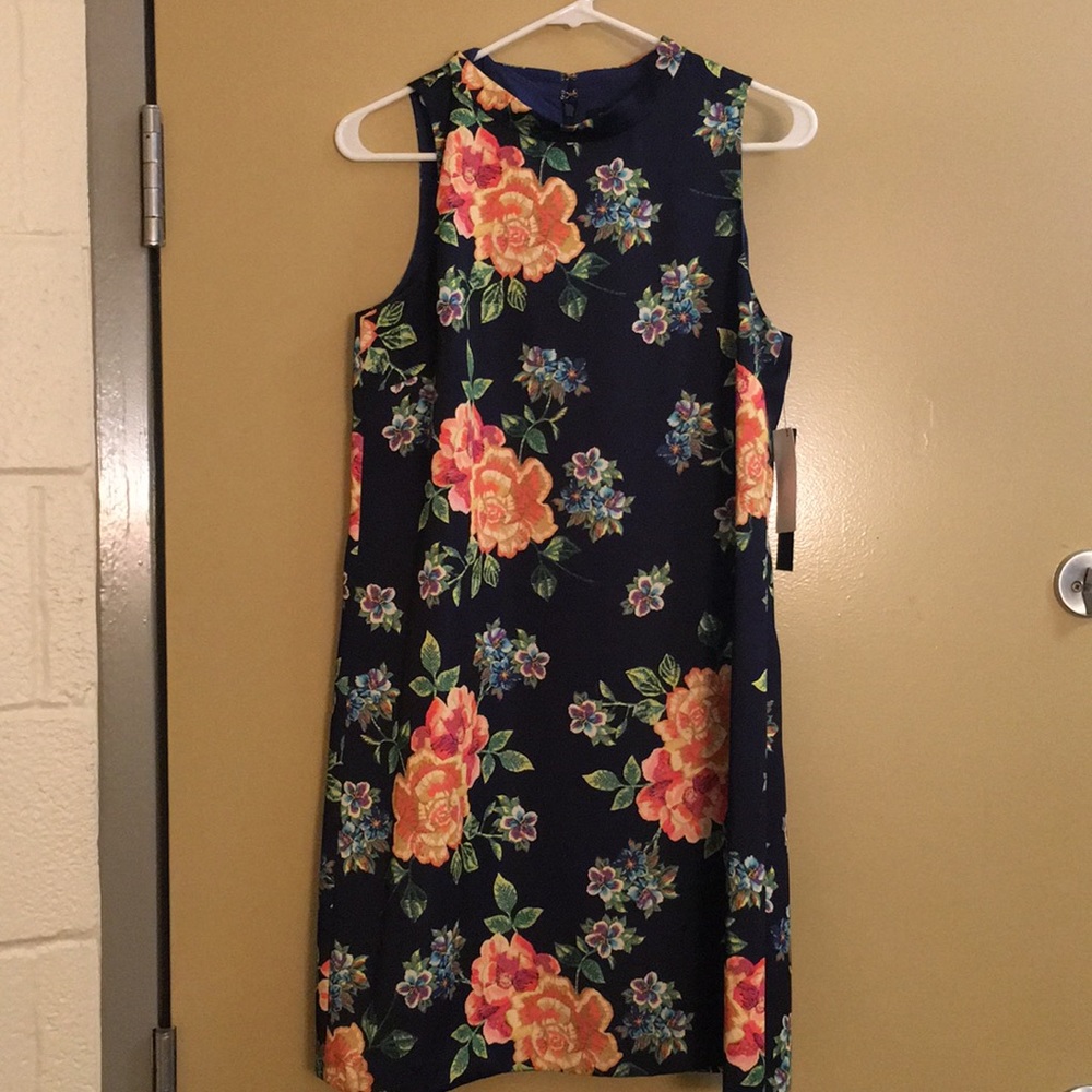 Cynthia Steffe floral shift dress